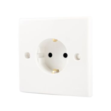 Schneider CLASSIC Wiring Devices Kotak Kontak 16A 1 Gang Tipe Schuko
