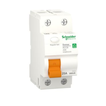Schneider ELCB Domae DOMR02225 300 mA 25 A