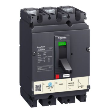 Schneider MCCB EasyPact CVS TM250D LV525303 3P