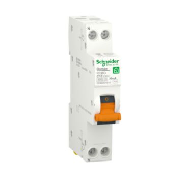 Schneider RCBO Slim Domae DOMD01610 10 A