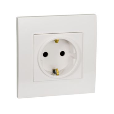 Schneider VIVACE Wiring Devices 16A Schuko Socket
