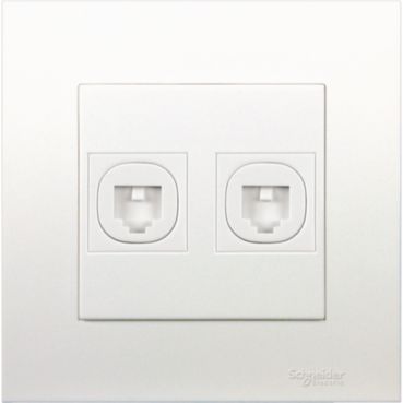 Schneider VIVACE Wiring Devices Telephone Outlet